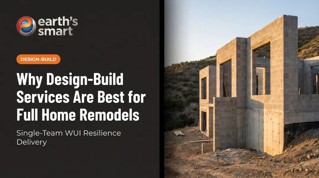 Why Design-Build Services Are Best for Full Home Remodels