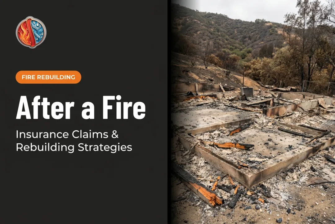 After a Fire: Insurance Claims & Rebuilding Strategies