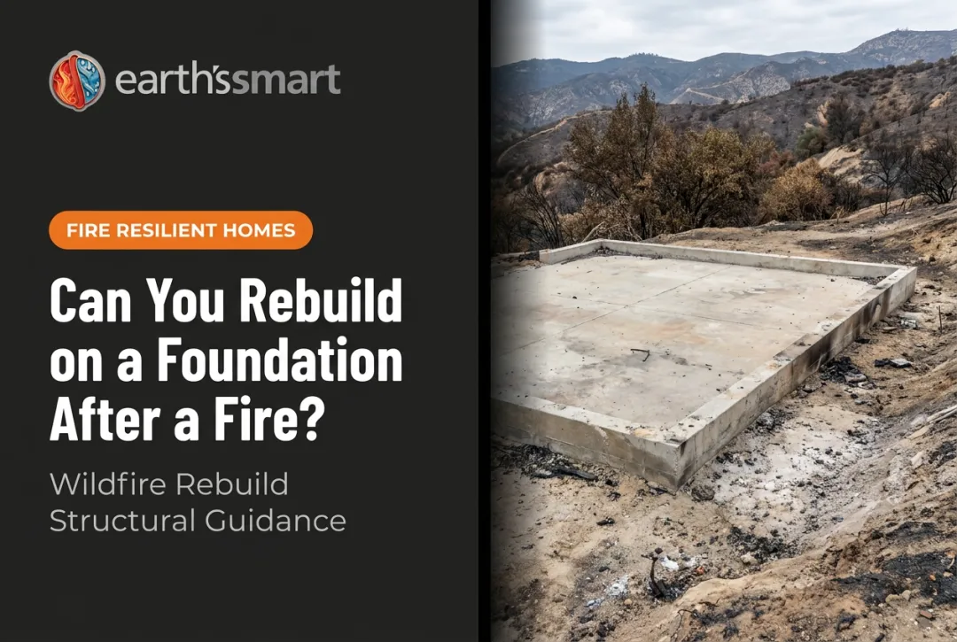 Can You Rebuild on a Foundation After a Fire?