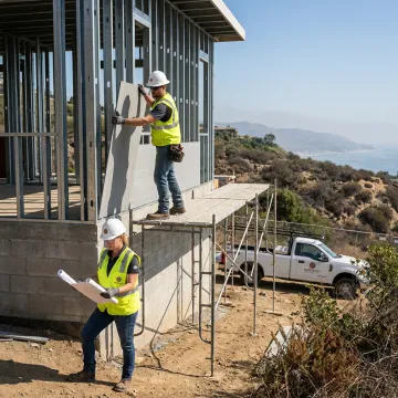 Fire-resilient Malibu home rebuild