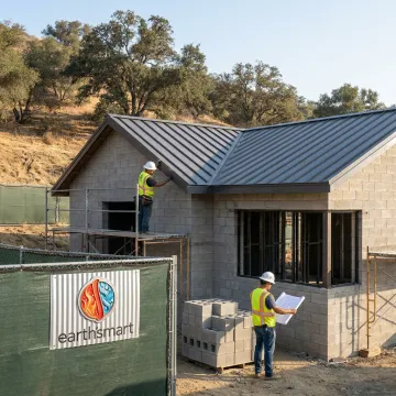 Fire-resilient home rebuild in Altadena