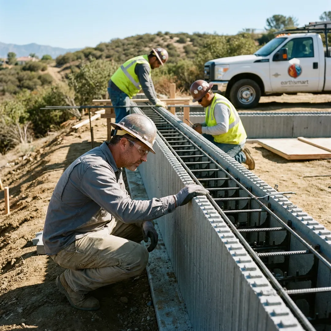 High Performance Concrete Forms for Custom Homes