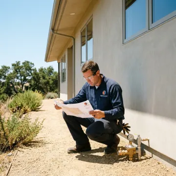 Fire suppression installation for a resilient home