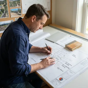 Fire-resilient custom home architecture plans