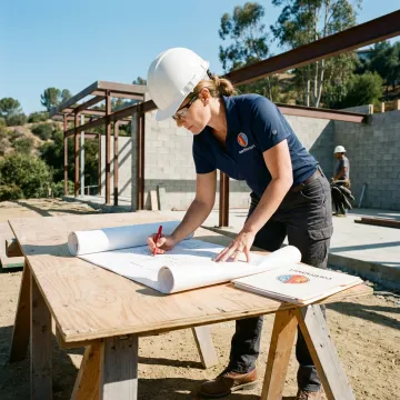 Fire-resilient Los Angeles home under construction