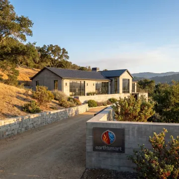 Modern resilient custom home in Santa Clara County