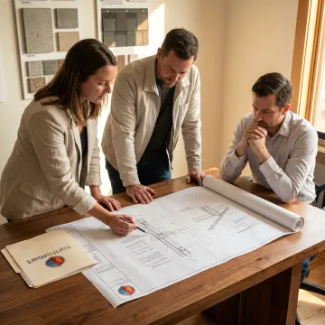 Integrated residential structural planning meeting