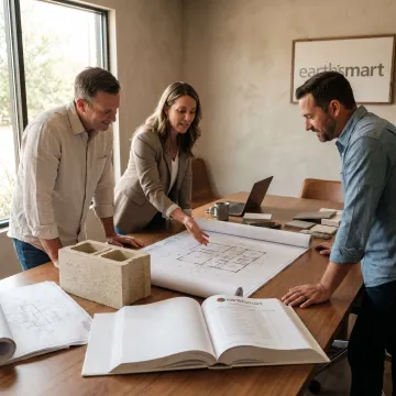 Architect coordinating design-build remodeling process