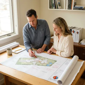 Fire suppression system planning for a custom home
