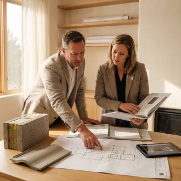 Architect-led custom home planning process