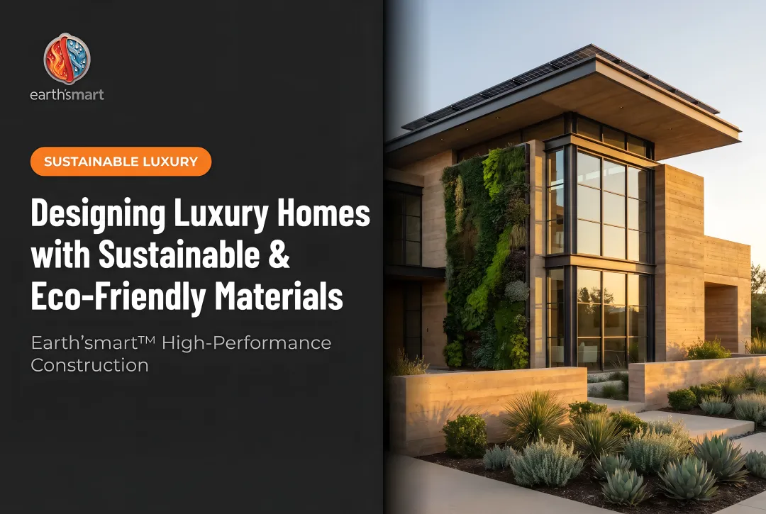Designing Luxury Homes with Sustainable & Eco-Friendly Materials