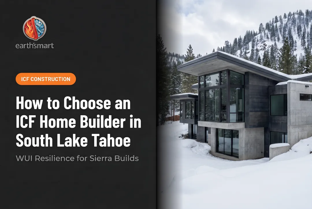 How to Choose an ICF Home Builder in South Lake Tahoe