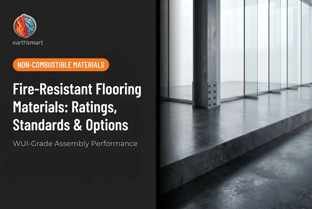 Fire-Resistant Flooring Materials: Ratings, Standards & Options