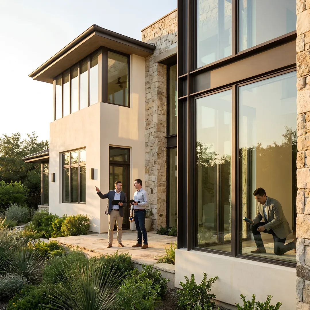 Healthy resilient home under construction