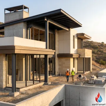 Design-build process for a resilient custom home