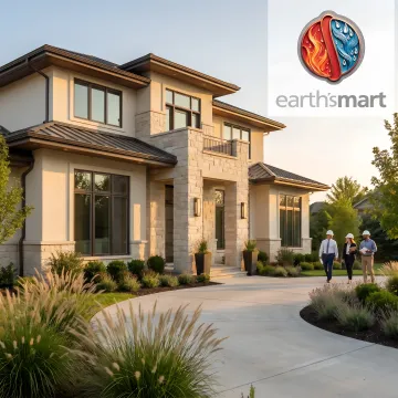 Architect coordinating custom home plans