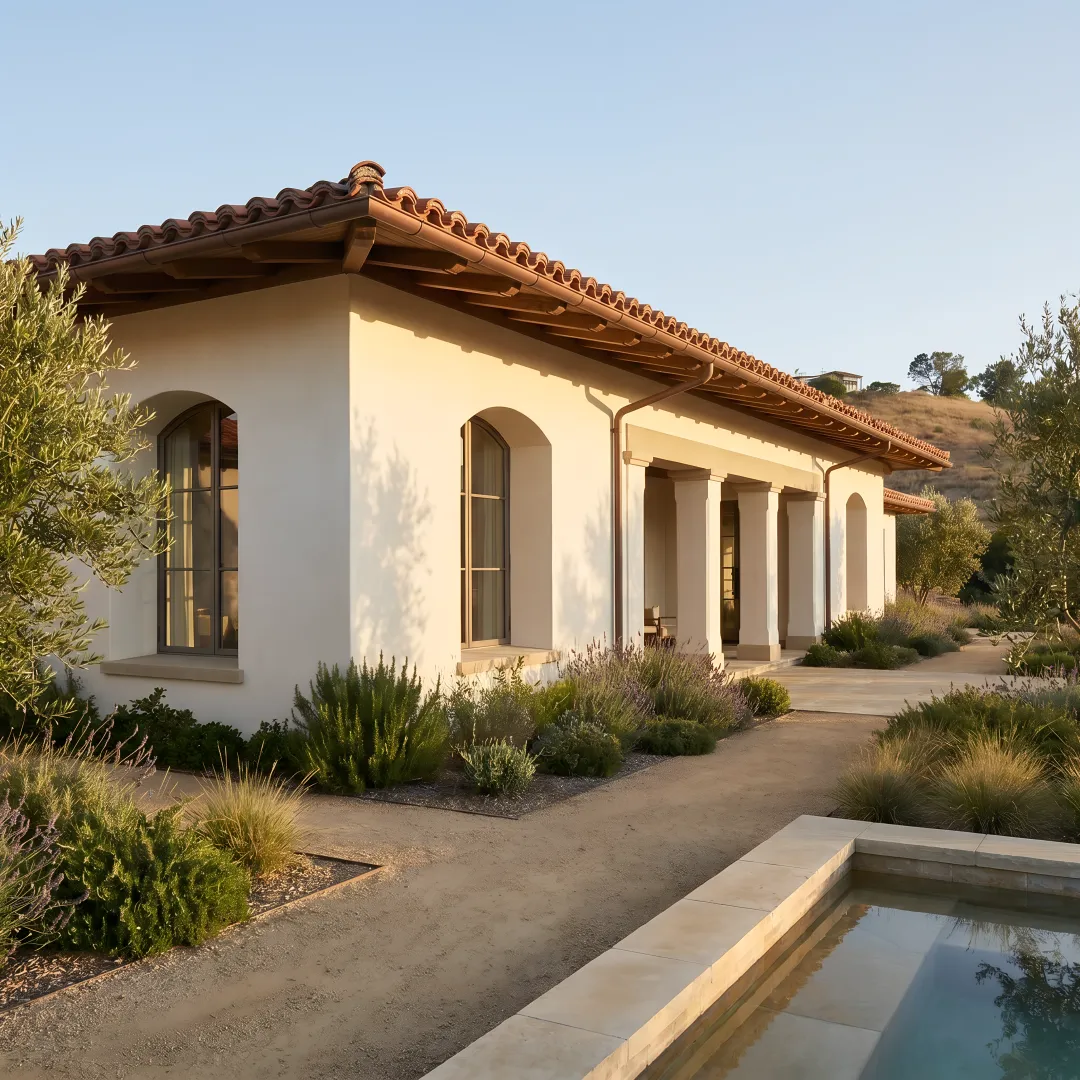Modern resilient custom home in Santa Clara County