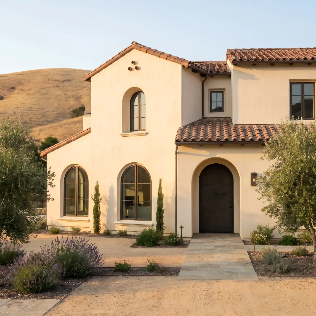 Ignition resistant home exterior under construction