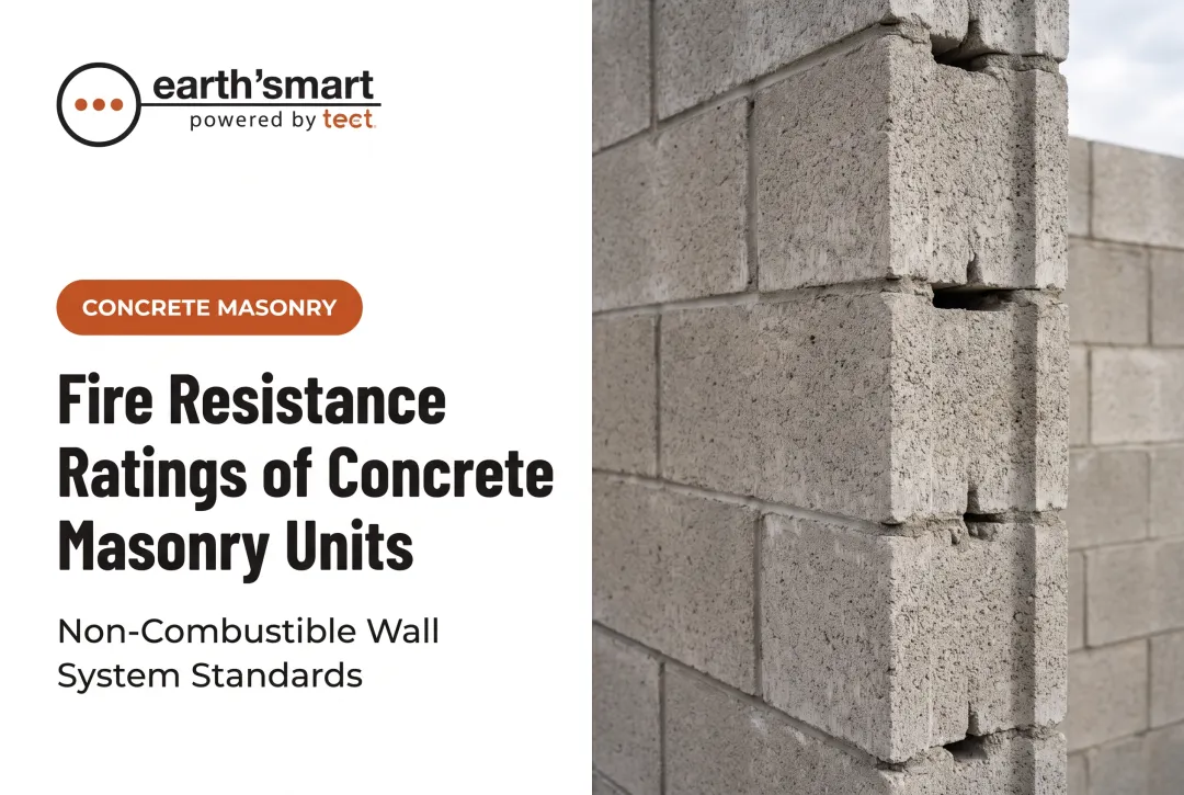 Fire Resistance Ratings of Concrete Masonry Units