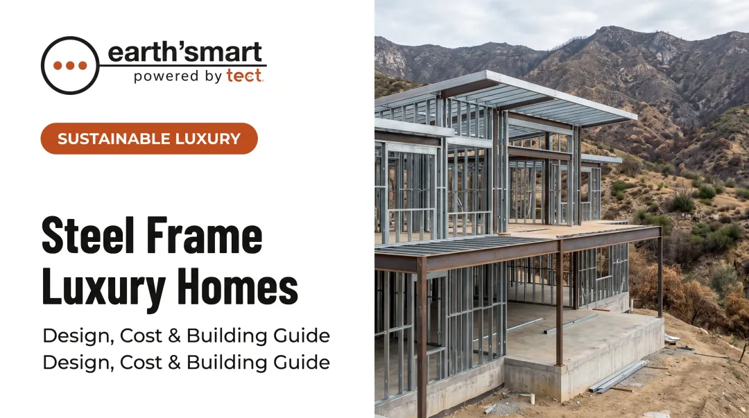 Steel Frame Luxury Homes: Design, Cost &amp; Building Guide