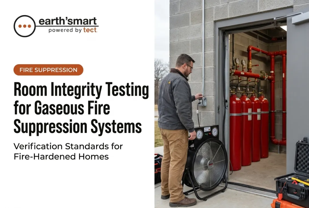 Room Integrity Testing for Gaseous Fire Suppression Systems