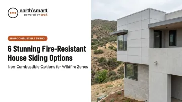 6 Stunning Fire-Resistant House Siding Options