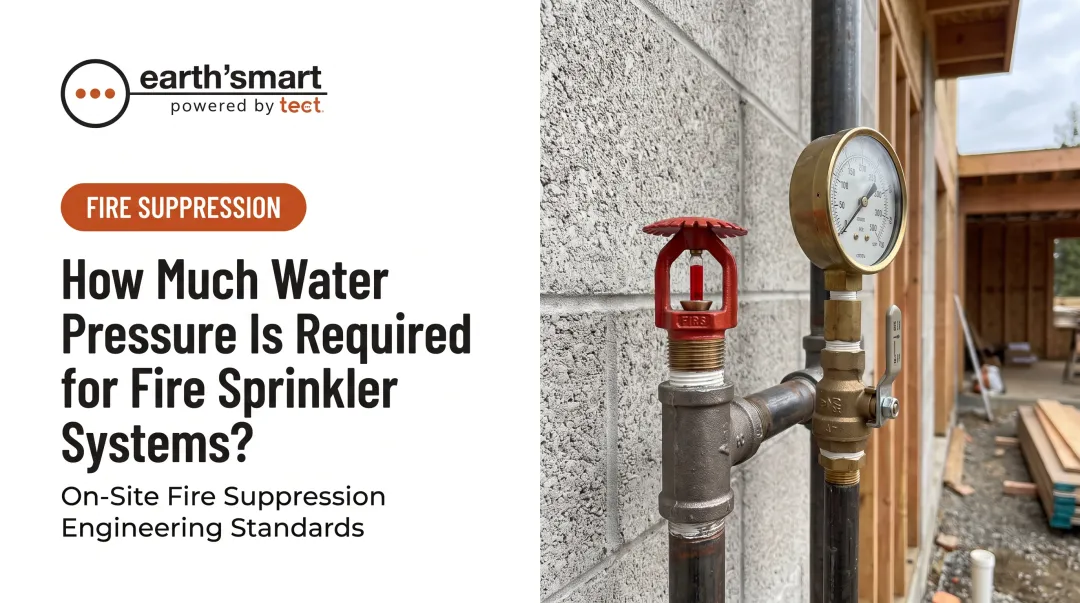 How Much Water Pressure Is Required for Fire Sprinkler Systems?