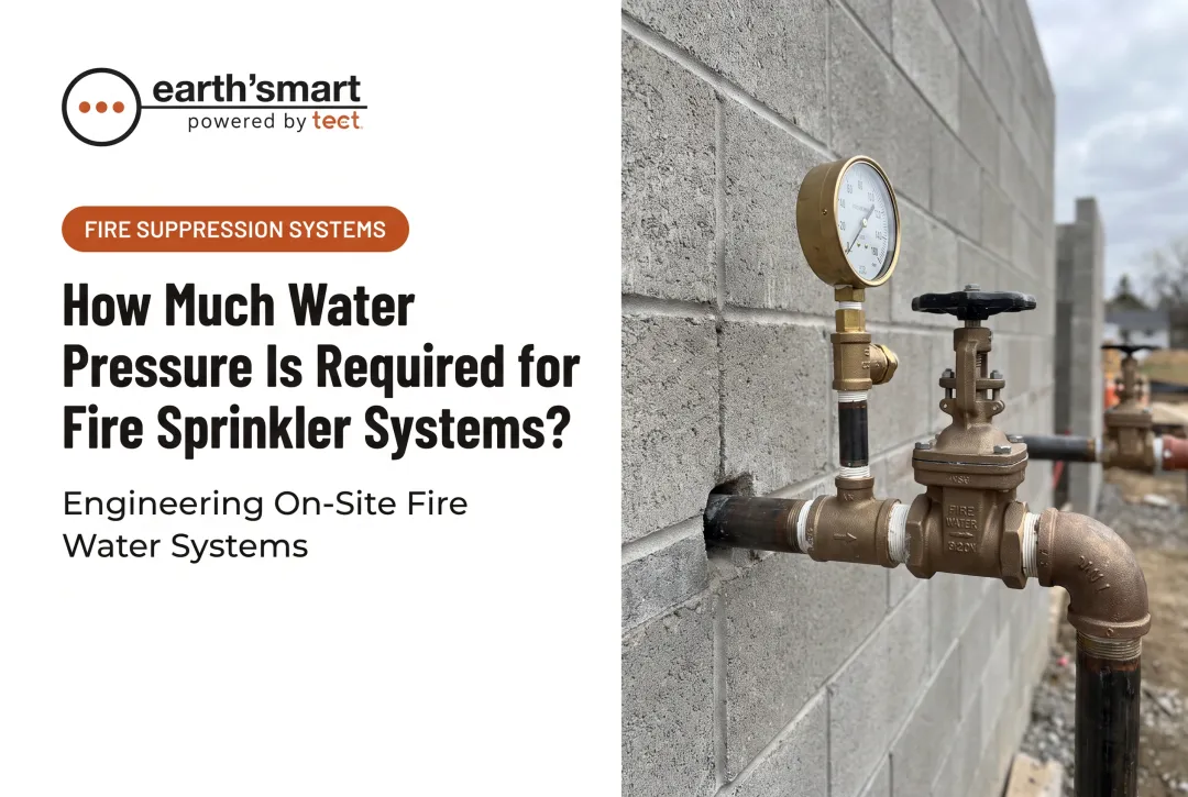 How Much Water Pressure Is Required for Fire Sprinkler Systems?