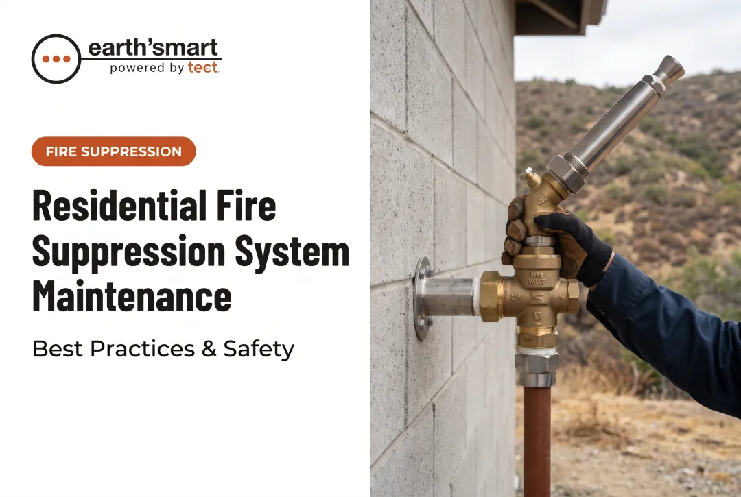 Residential Fire Suppression System Maintenance: Best Practices & Safety