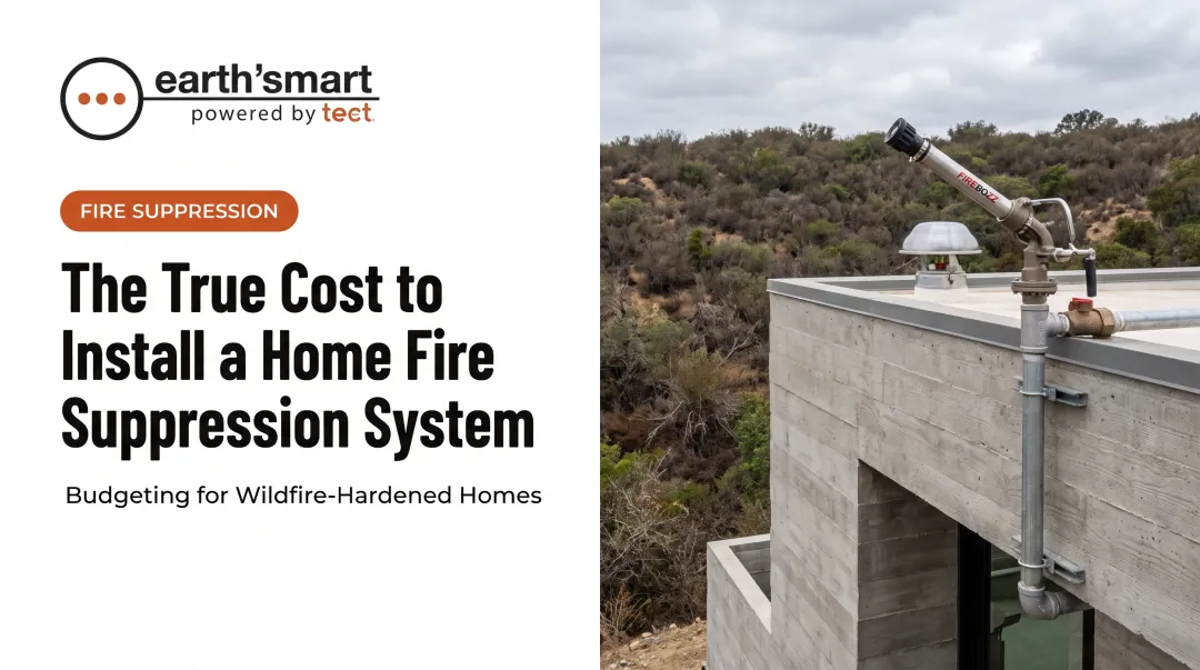 The True Cost to Install a Home Fire Suppression System