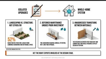 Three most common fire hardening mistakes homeowners make and how to avoid them