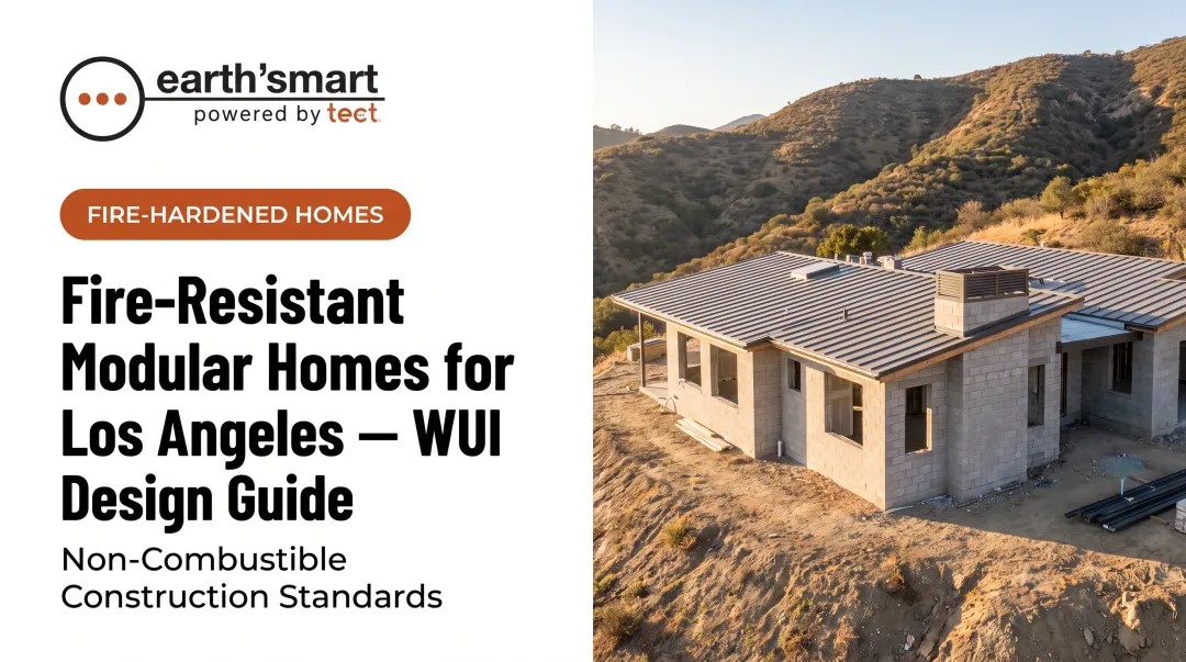 Fire-Resistant Modular Homes for Los Angeles — WUI Design Guide