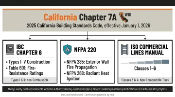 Three governing standards for non-combustible construction IBC NFPA 220 and ISO framework
