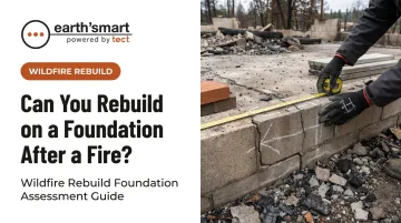 Can You Rebuild on a Foundation After a Fire?