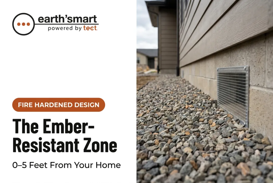 The Ember-Resistant Zone: 0–5 Feet From Your Home
