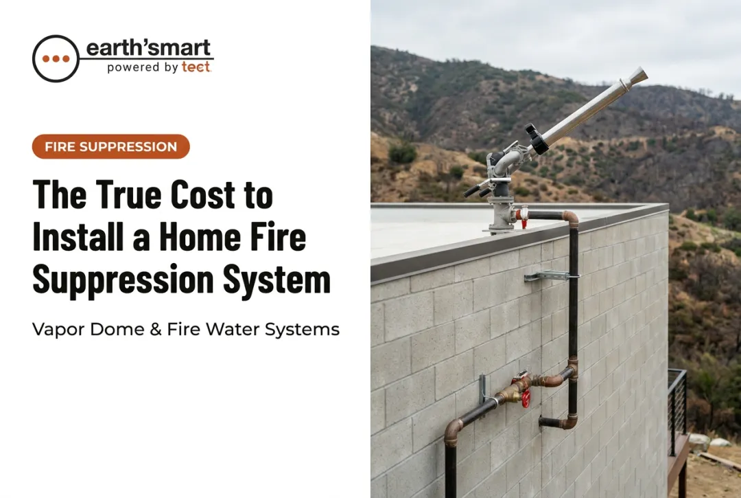 The True Cost to Install a Home Fire Suppression System