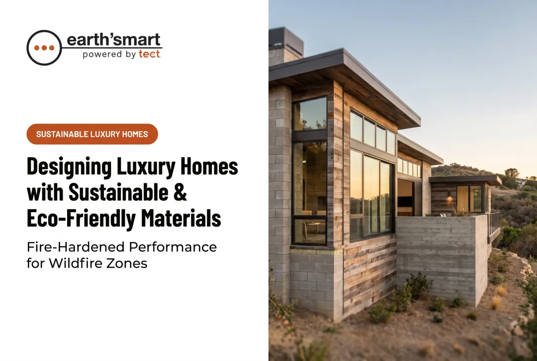 Designing Luxury Homes with Sustainable & Eco-Friendly Materials