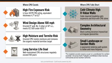 Four key use cases where CMU construction outperforms other building materials