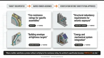 Four performance targets for fire-resilient custom home build alignment and verification checklist