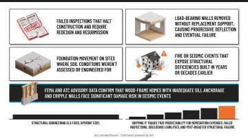 Four consequences of skipping residential structural engineering inspection failures and fire risk