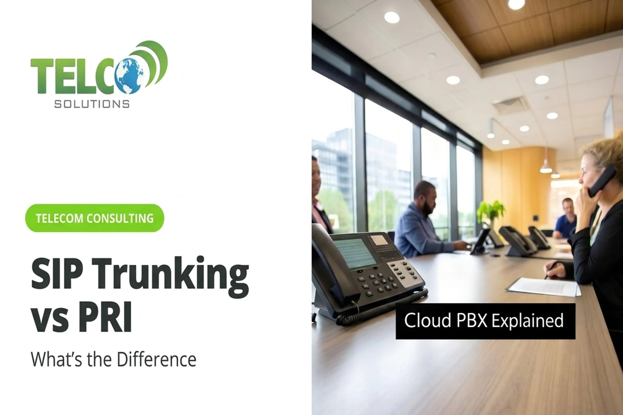 SIP Trunking vs PRI: What's the Difference