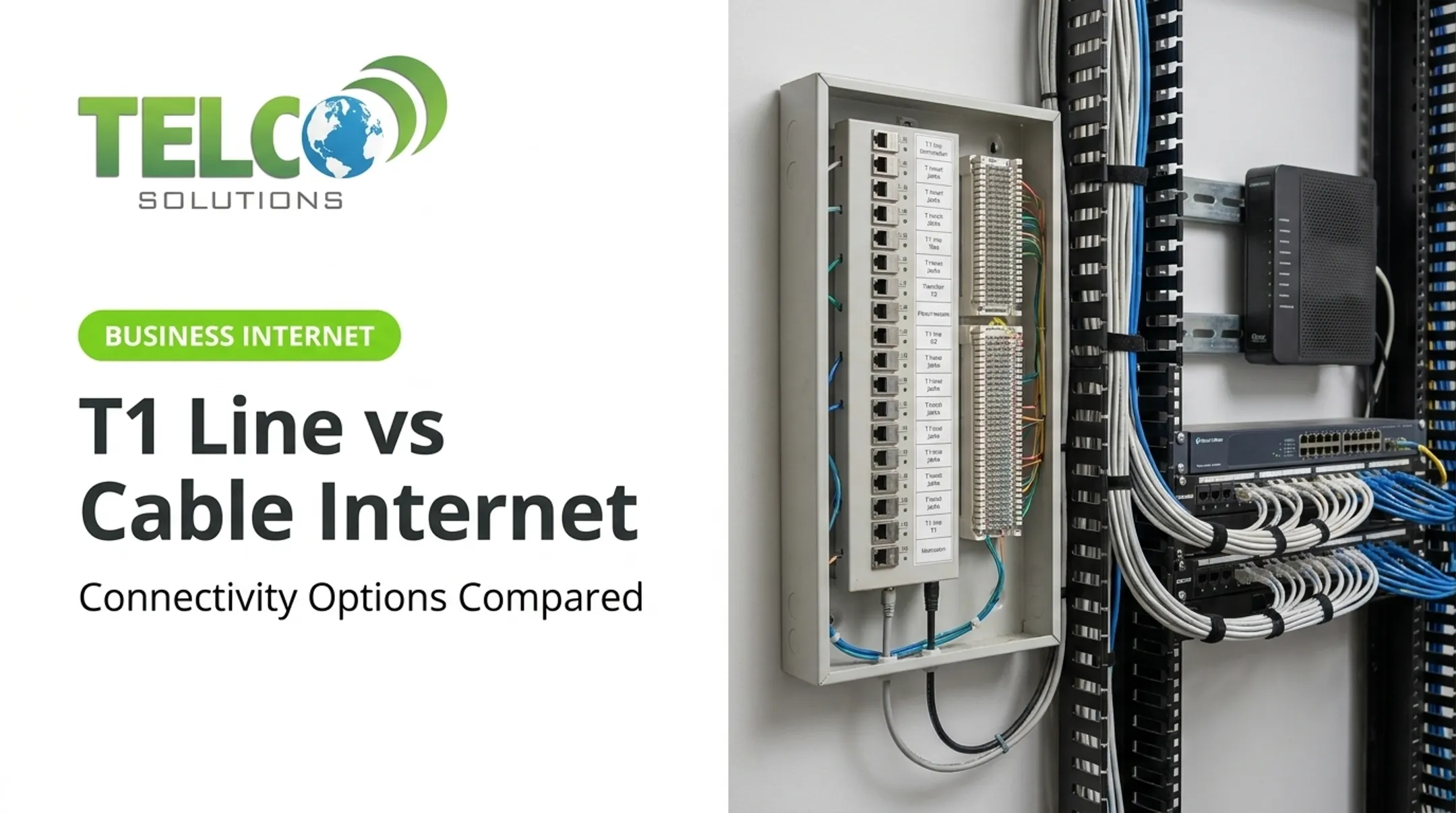 T1 Line vs Cable Internet