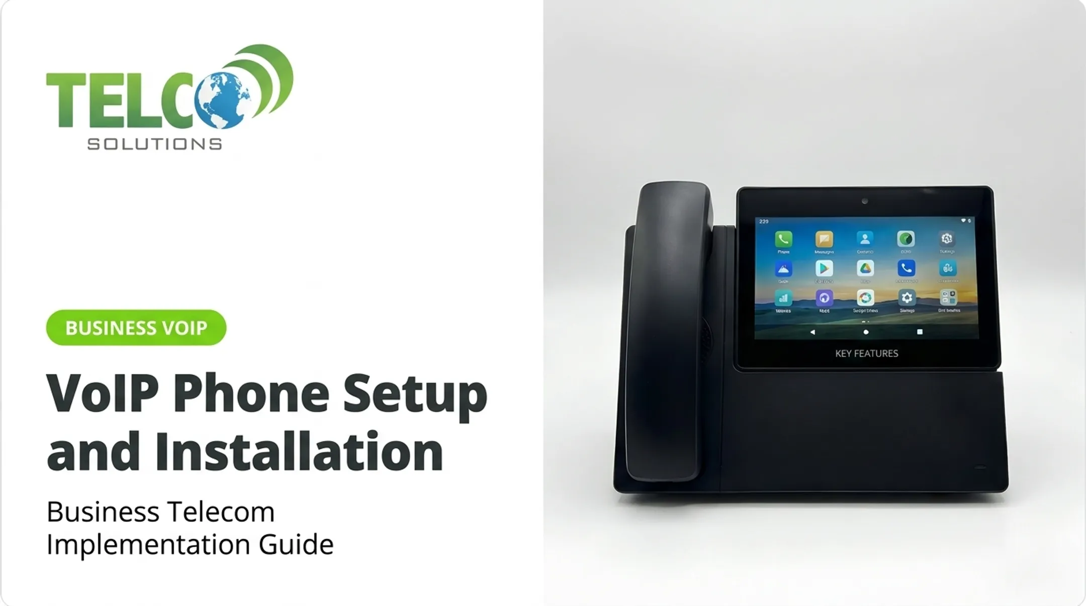 VoIP Phone Setup and Installation
