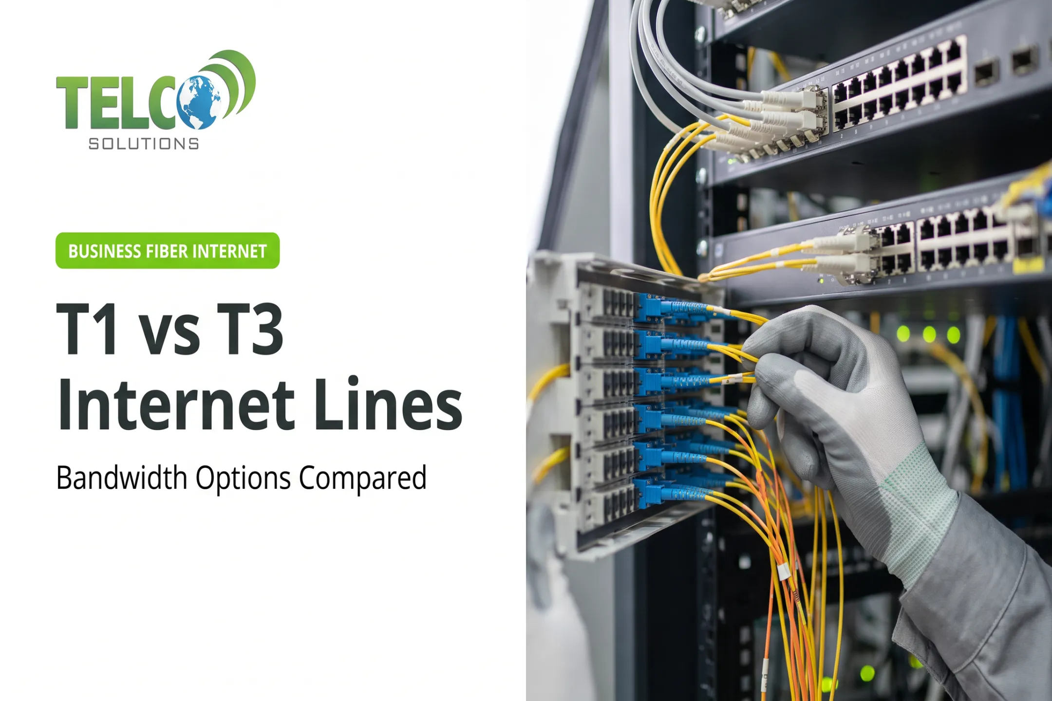 T1 vs T3 Internet Lines: Differences