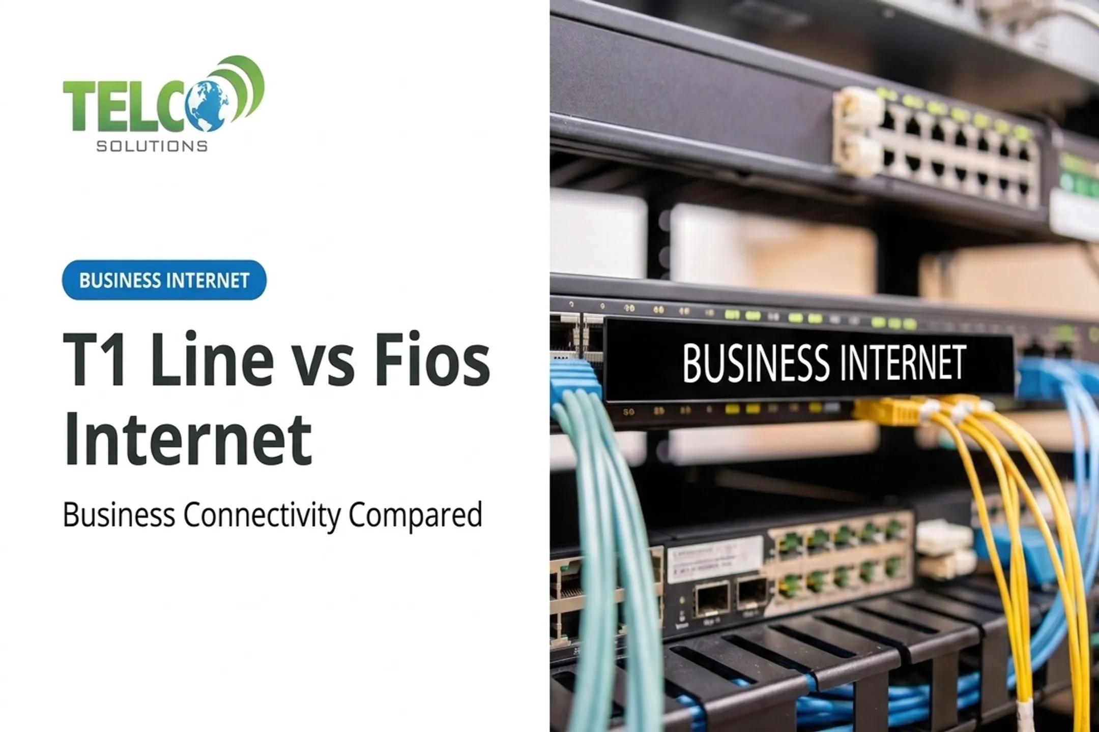 T1 Line vs Fios Internet
