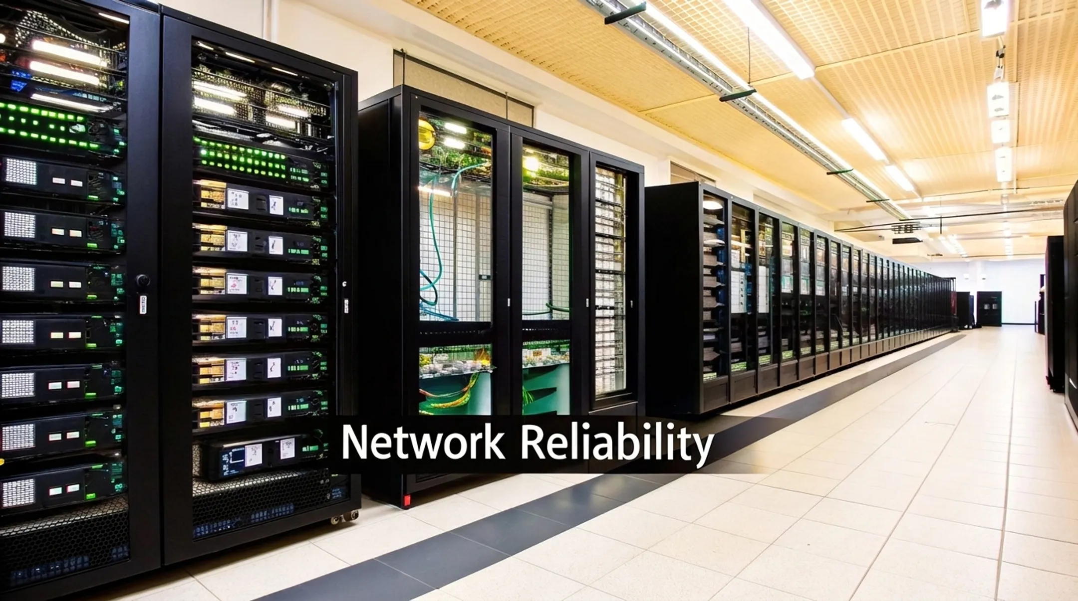 TelcoSolutions data center facility with redundant power and cooling systems