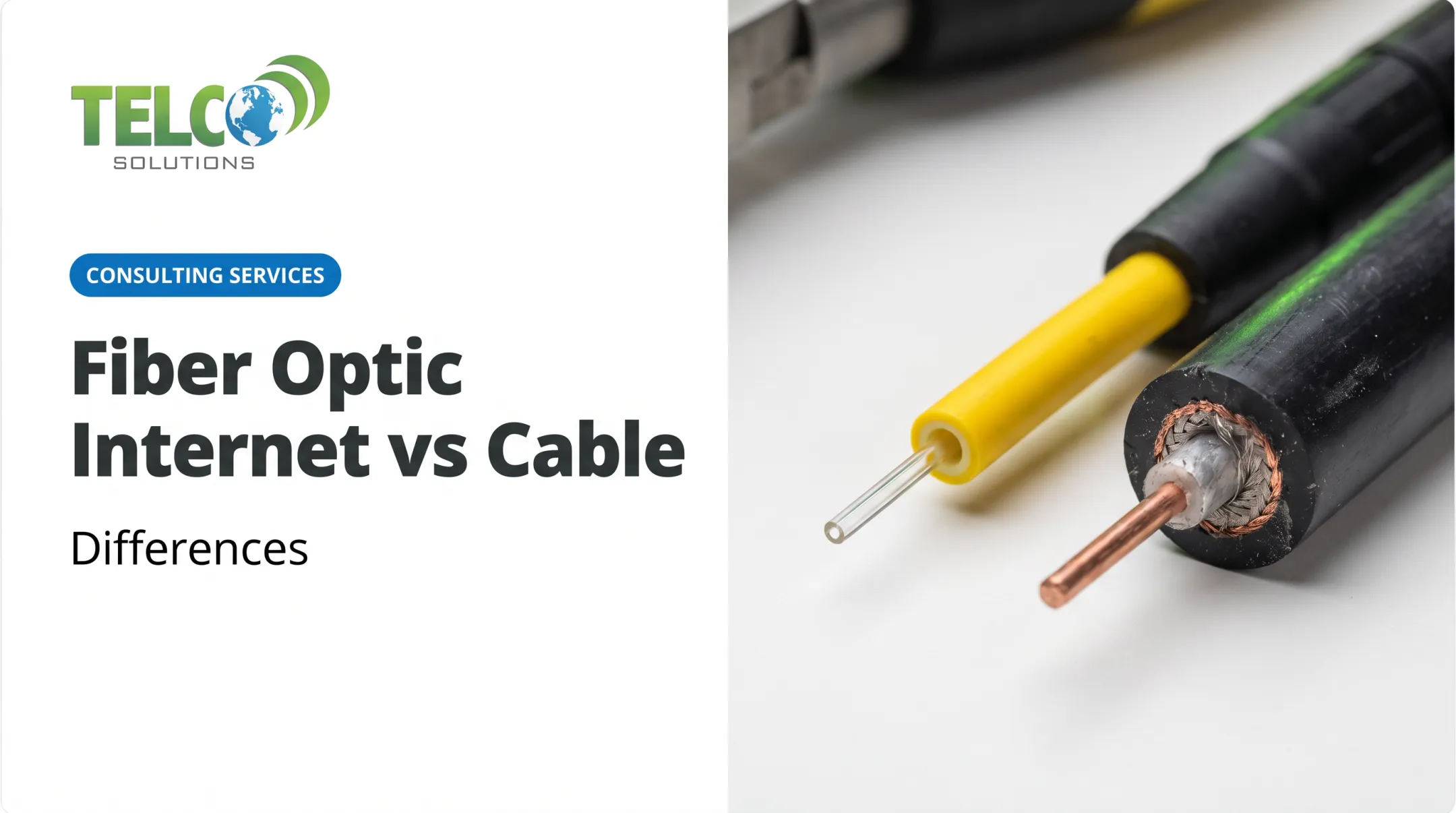Fiber Optic Internet vs Cable: Differences