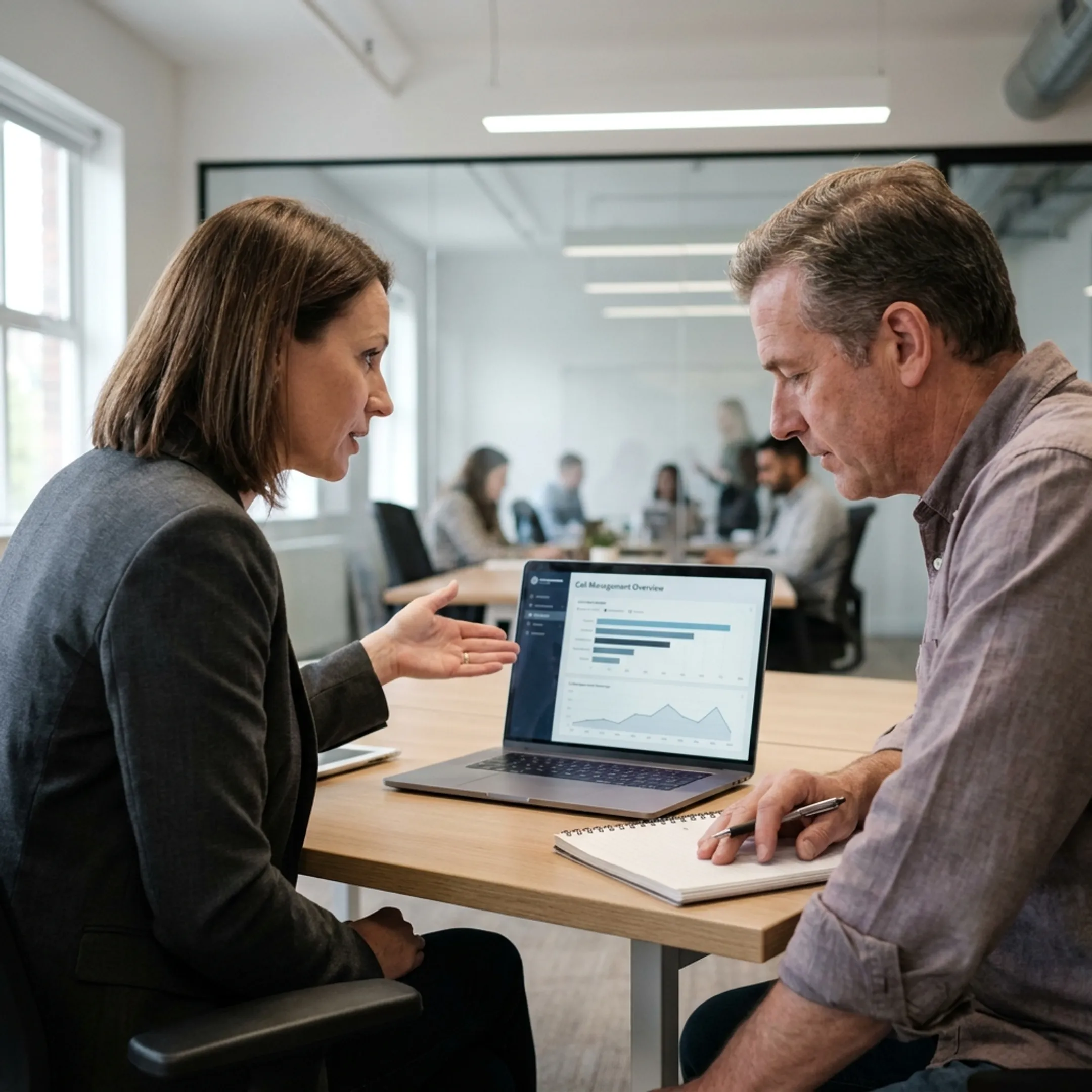 Business phone system consultation with technology specialist