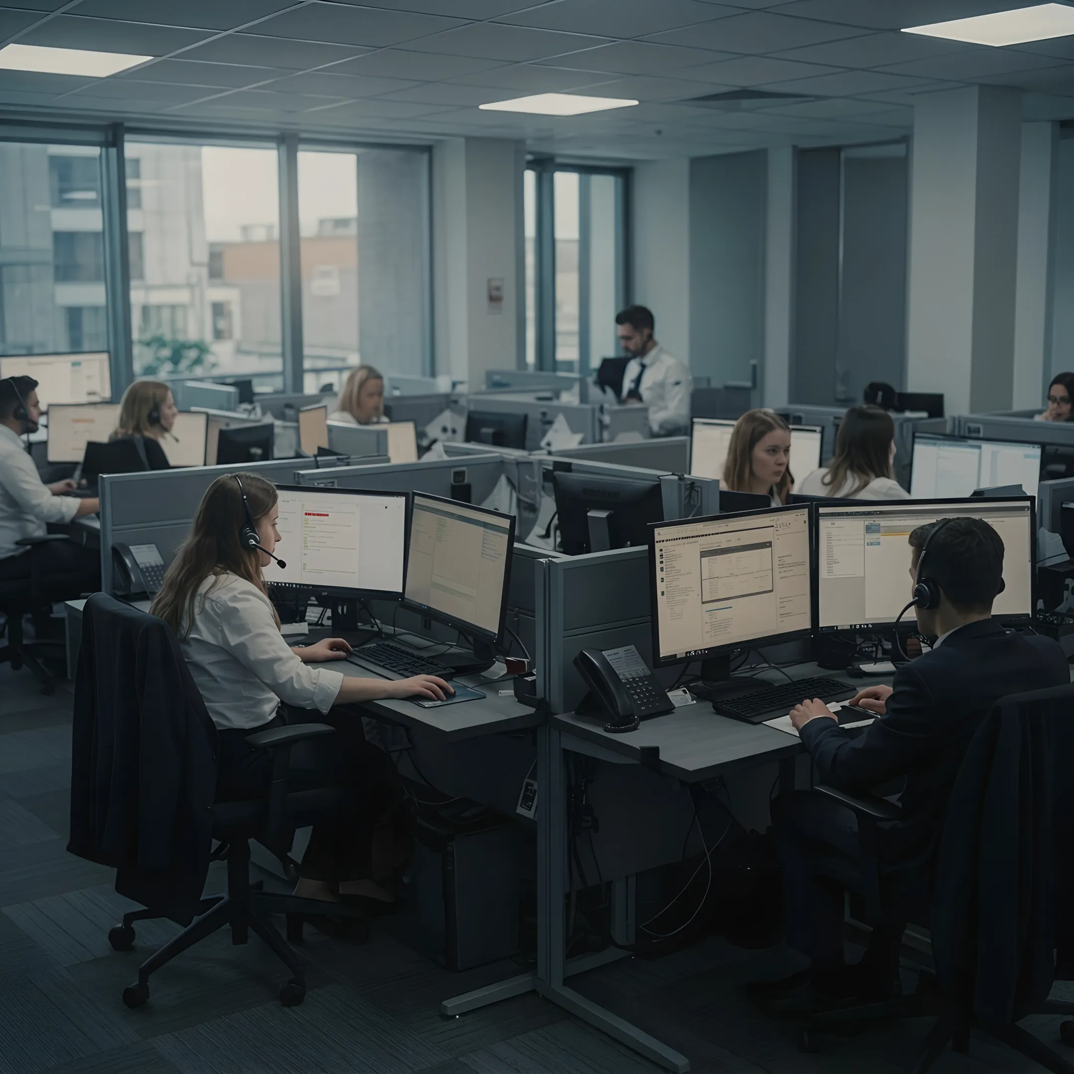 AI-powered business call routing system