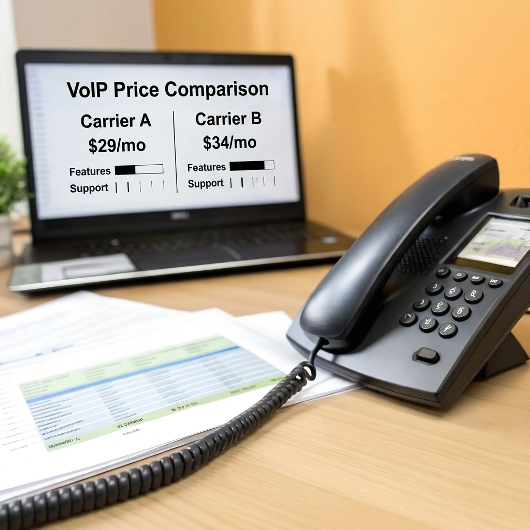 Compare VoIP Provider Rates